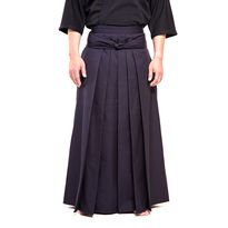 Wide Maehaba Tetron Hakama - Navy