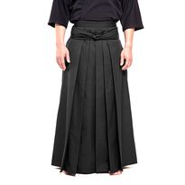 Wide Maehaba Tetron Hakama - Black