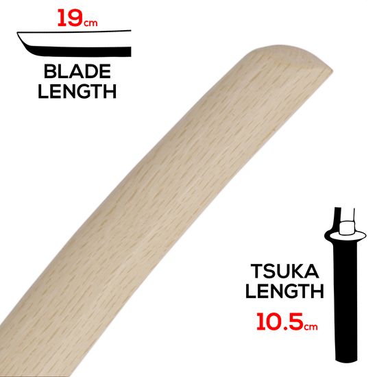 Oak Tanto Length