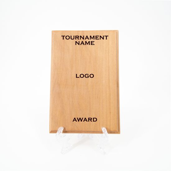 Wooden Award Plaque - template