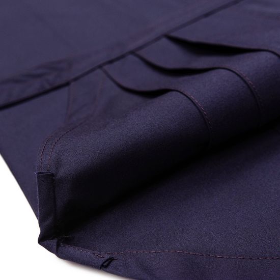 Wide Maehaba Tetron Hakama - Navy - Internal