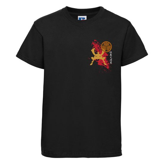 T-Shirt - Kabuto Tokugawa Mon - Black S