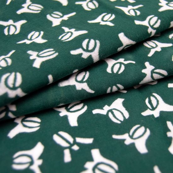 Tenugui - Men Pattern - Green