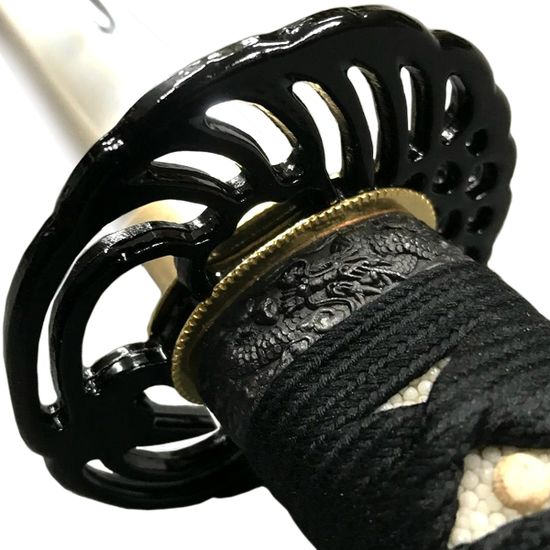 Custom Minosaka - Junior Iaito Fuchi Detail