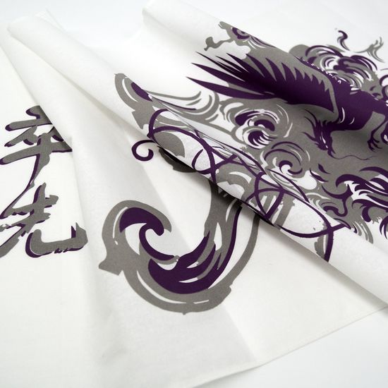 Tenugui - Nine Circles Phoenix Tenugui - Nine Circles Phoenix