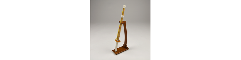 Mini Shinai and Stand Ornament - Main