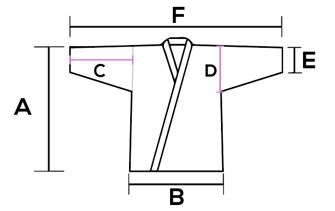 Kendo Keikogi Dimensions