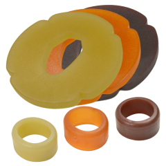 Plastic Tsuba & Rubber Dome Set - Daito