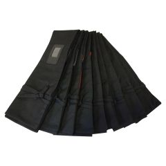 Wooden Weapons Bag - Black Tetron - 10 Pack