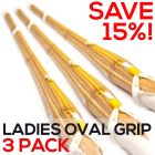 Ladies Oval Grip Shinai - Discounted 3 Pack