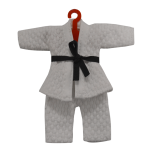 Mini Aikidogi - Hanging Ornament